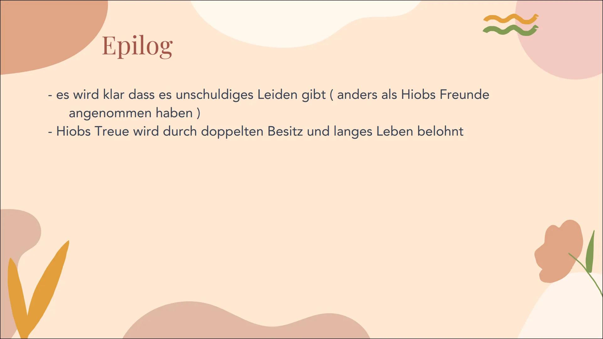 6060
Das Buch
Hiob
098909
000000 Allgemeines zum Buch
Entstehung
01 Hintergründe
Verordnung
Gliederung
Aufbau & Handlung
02 Prolog
Hauptteil