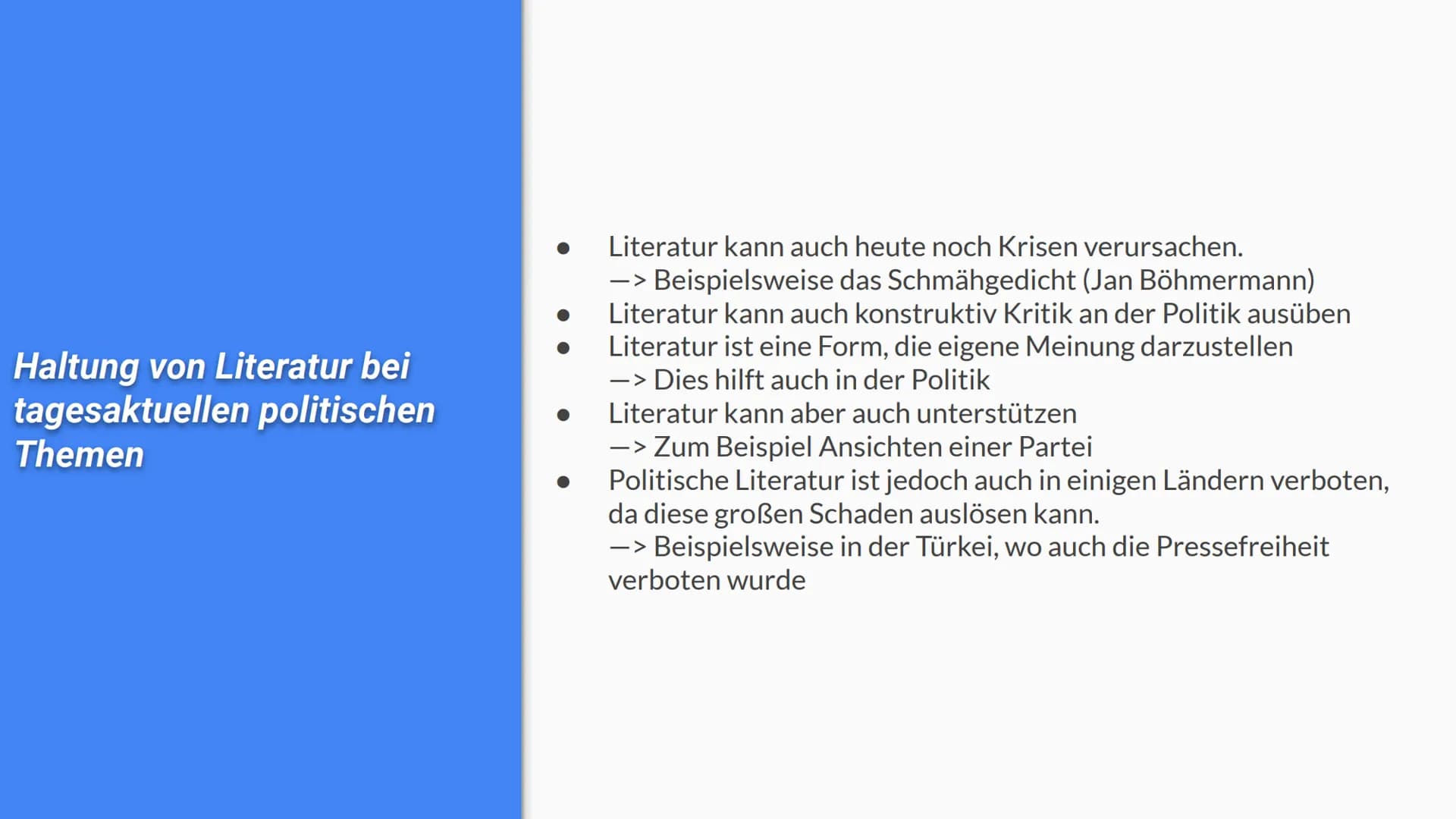 LYRIK DER DDR
Alea, Dana, Johanna, Erik INHALTSVERZEICHNIS
1.
2.
3.
4.
5.
6.
Allgemein geschichtlicher/politischer Hintergrund
Weltbild bzw.