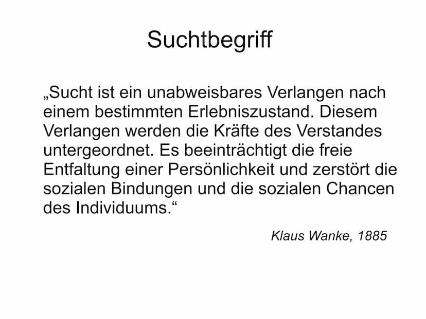 Kokain und seine Wirkung 1. Allgemeines
2. Geschichte
Gliederung
3. Anbau und Verarbeitung
4. Sucht allgemein
5. Wirkung und Verwendung
6. F
