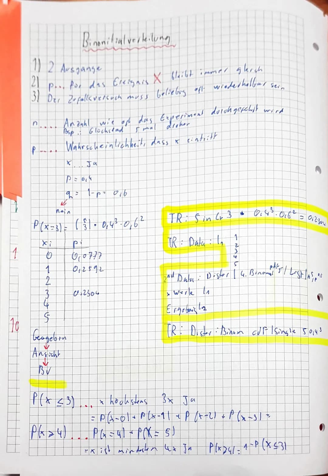 11.391 BV
h = 10
P= 0,3
9=9²7
P(x - 2) =
TR: Dister | Bu pdf | Single 16 0,3 8
11.40)
n = 20
p=0,5
9:0.5
(180°). 0,3 8.0,7²= 0,001446701
c) 