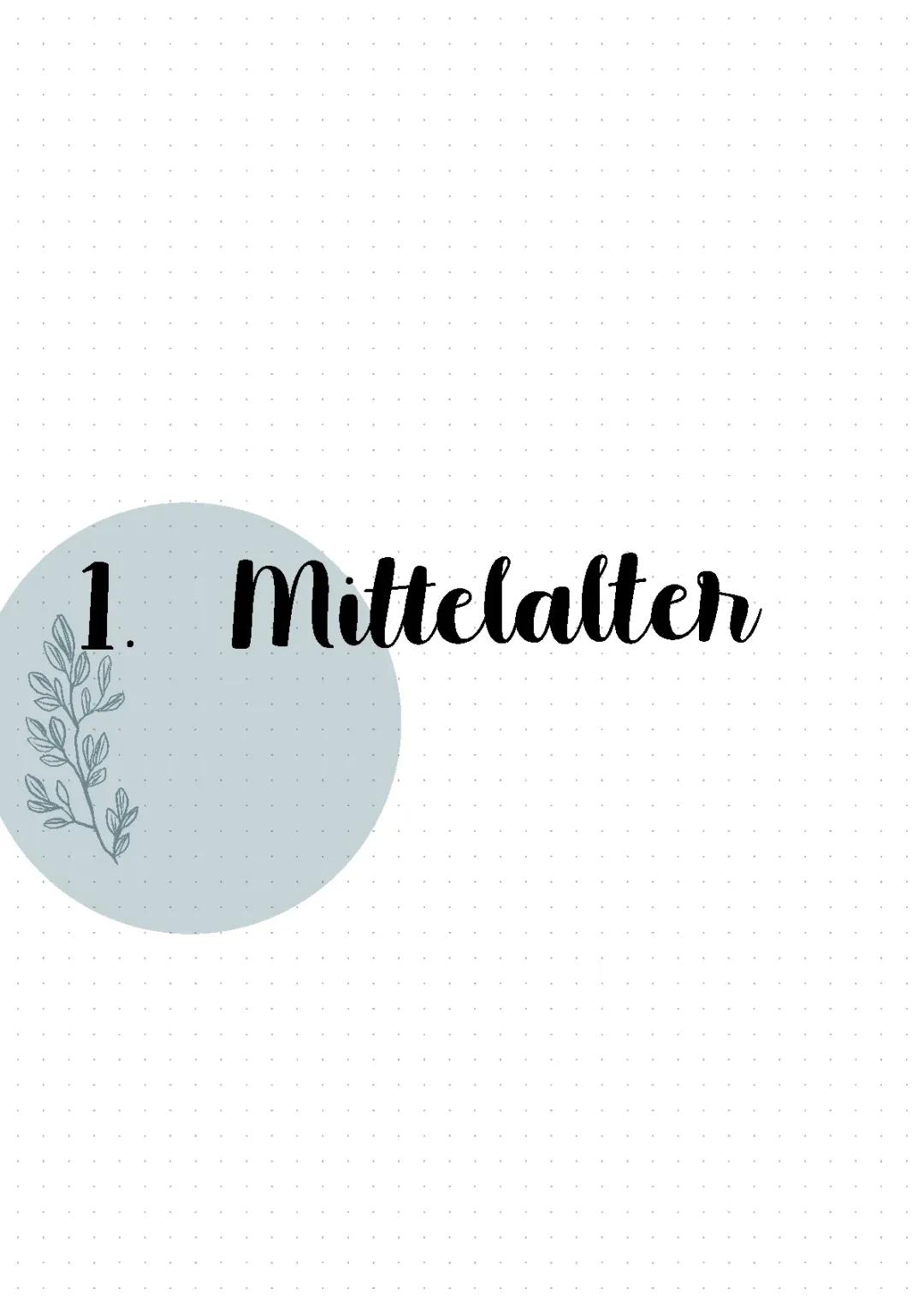 Mittelalter (Epoche)