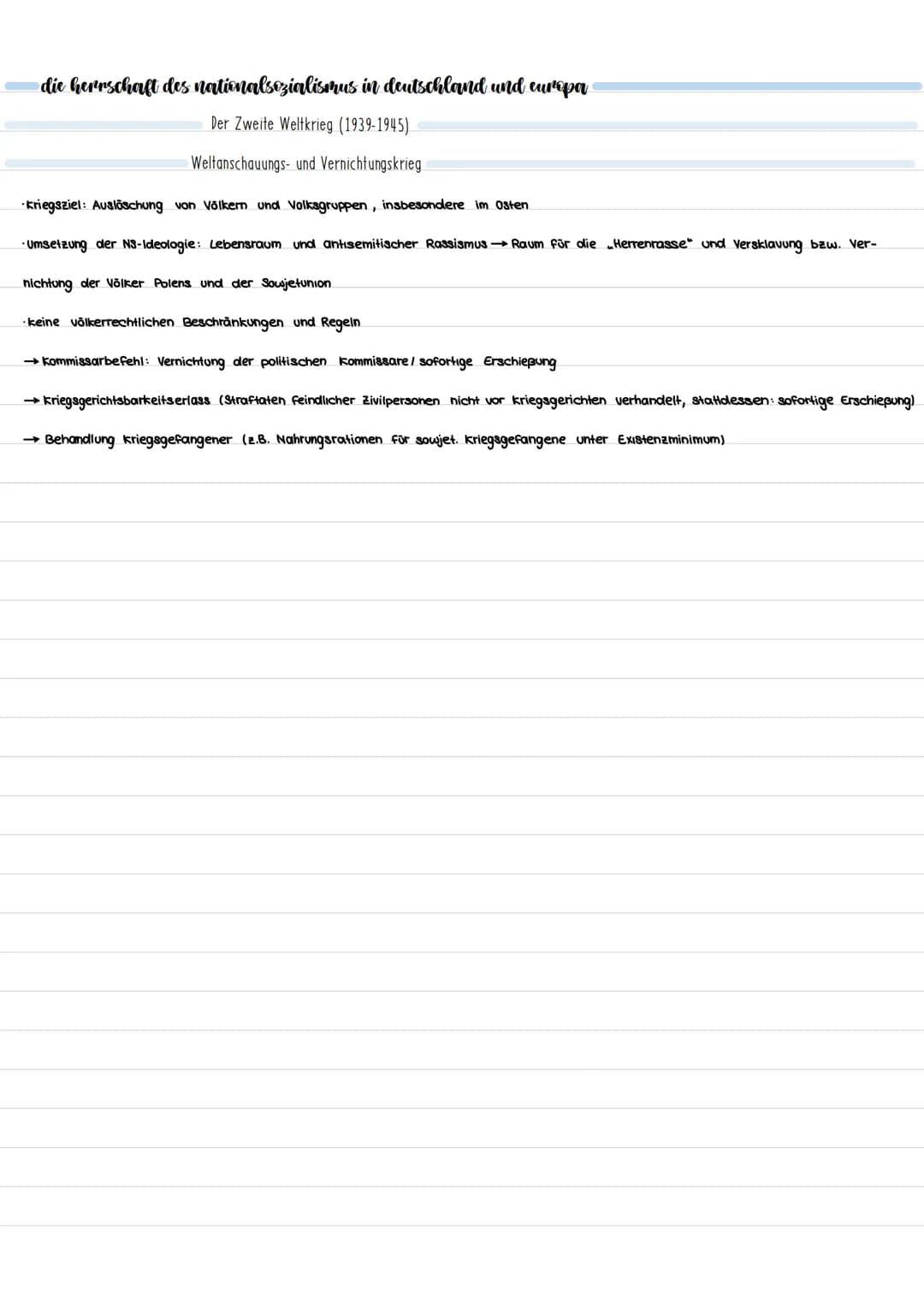 Rassismus und Sozialdarwinismus:
politische und ideologische voraussetzungen des nationalsozialismus
NS-Ideologie
· Rassentheorie und Sozial