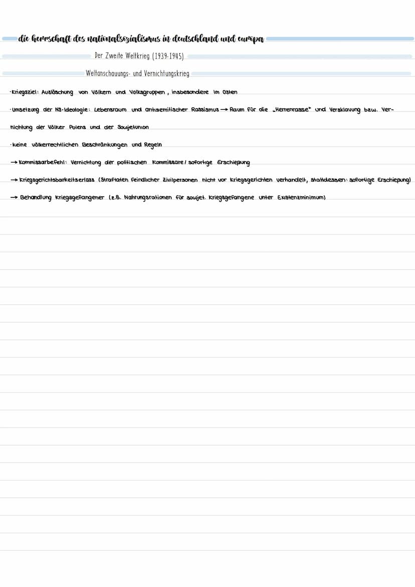 Rassismus und Sozialdarwinismus:
politische und ideologische voraussetzungen des nationalsozialismus
NS-Ideologie
· Rassentheorie und Sozial
