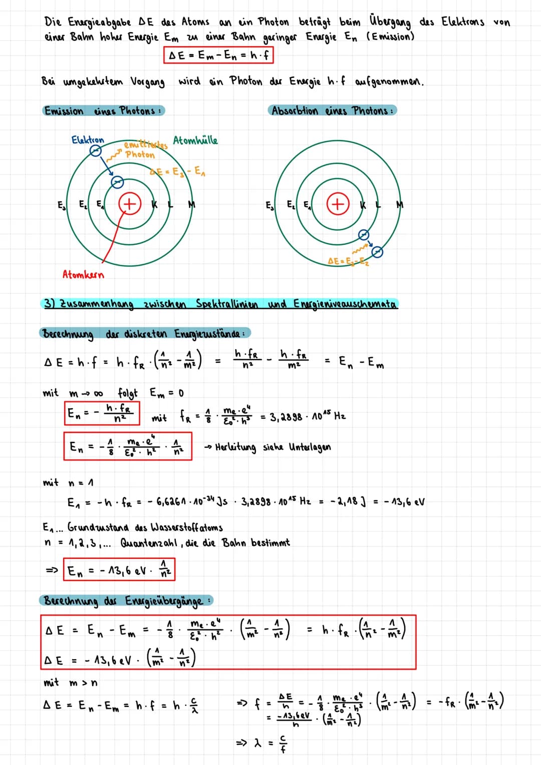 Lernzettel Physik LZK (16.12.2021)
Quantenobjekte
1) Elektronen beugungsröhre
Aufbau:
+ O
U
Elektronenwolke
leeeeeee
Grafitfolie Röhre
evaku