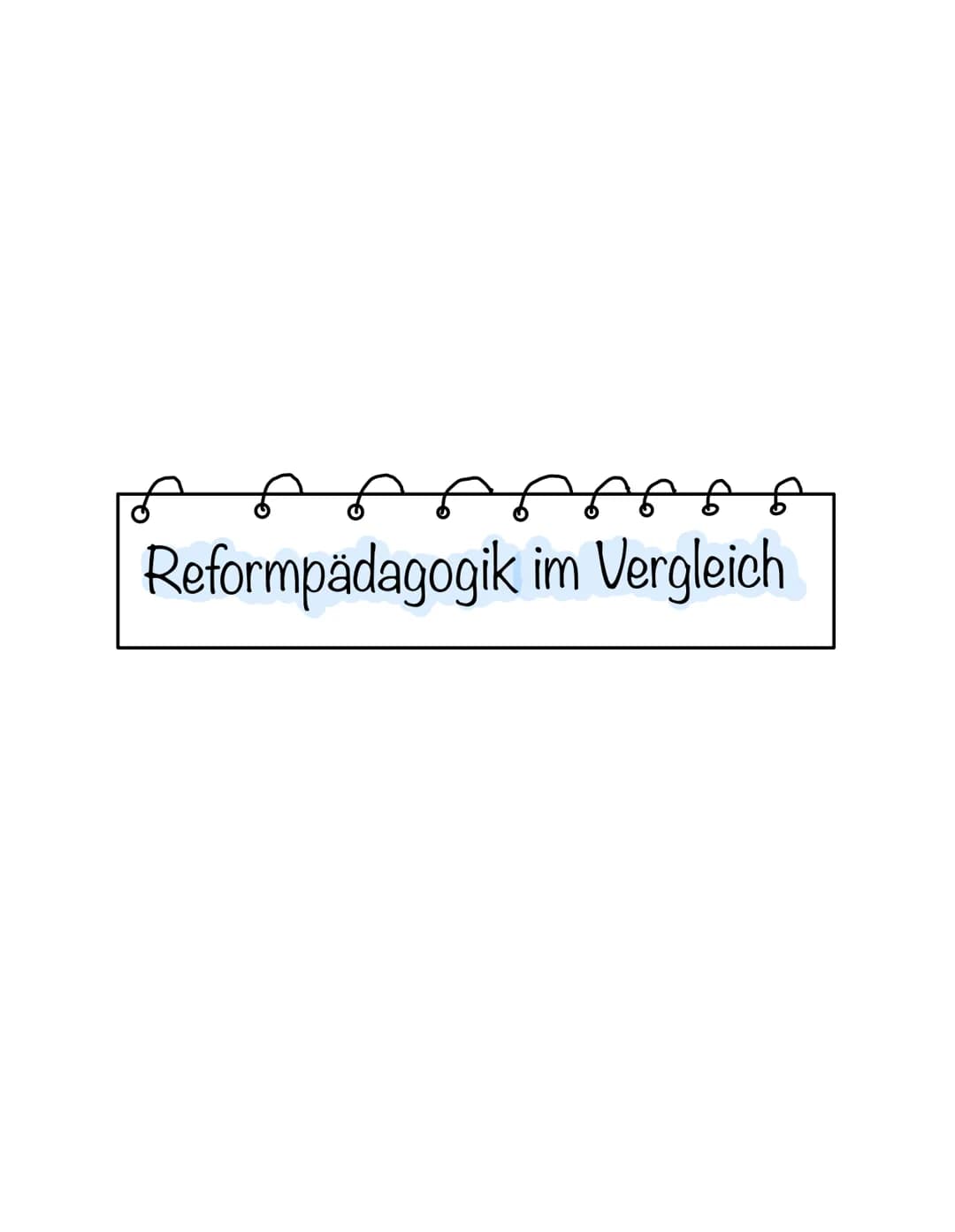 Reggio Pädagogik
W
Stooth Zur Vorbereitung auf die Klausur eine Übersicht über zentrale Inhalte der Reggio
Pädagogik:
Grundannahmen/Ziele
Bi