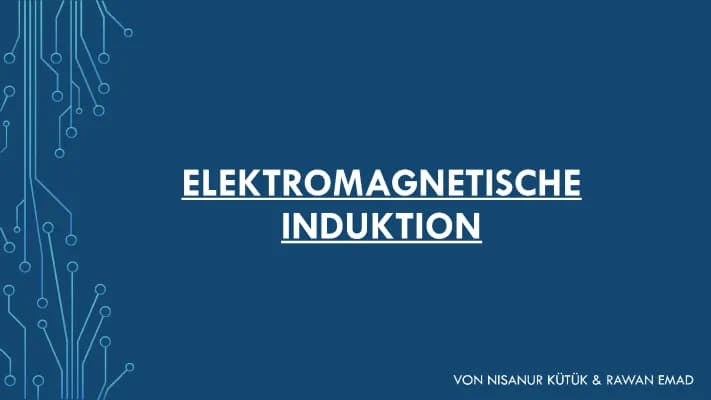 Know Elektromagnetische Induktion Referat thumbnail