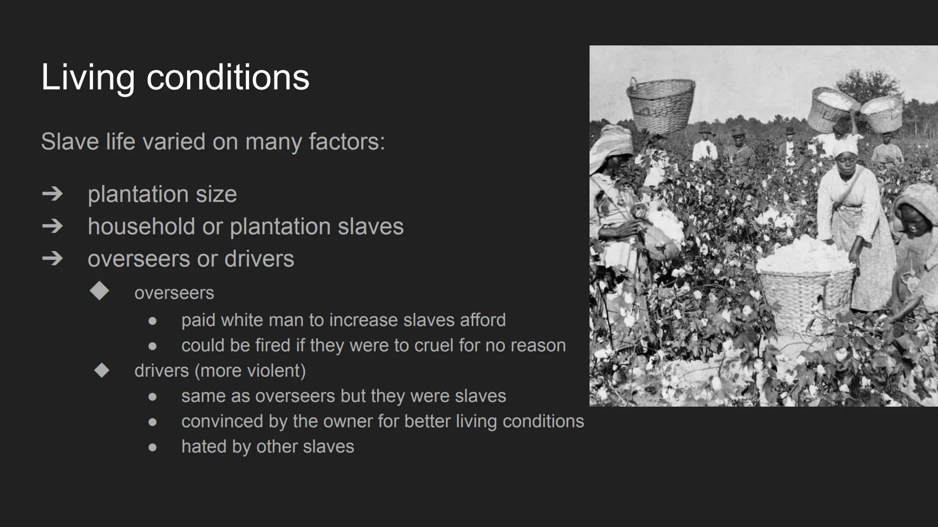 Slavery in America Structure
history of slavery in the USA
➜
→ living conditions
daily life
effects
Where can we see Slavery
nowadays?
alany