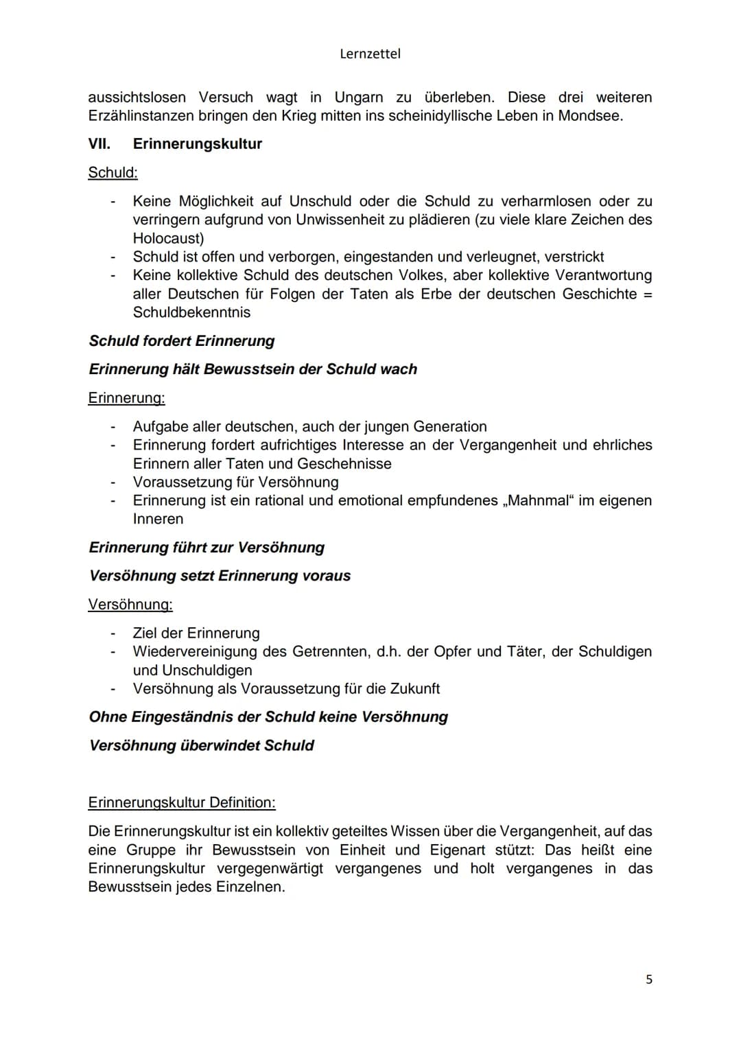 Deutsch, Vorabiturklausur LK
➡ Textbezogenes Schreiben: Analyse pragmatischer Texte: Redeanalyse
I. Aufbau einer Redeanalyse
Lernzettel
1. E