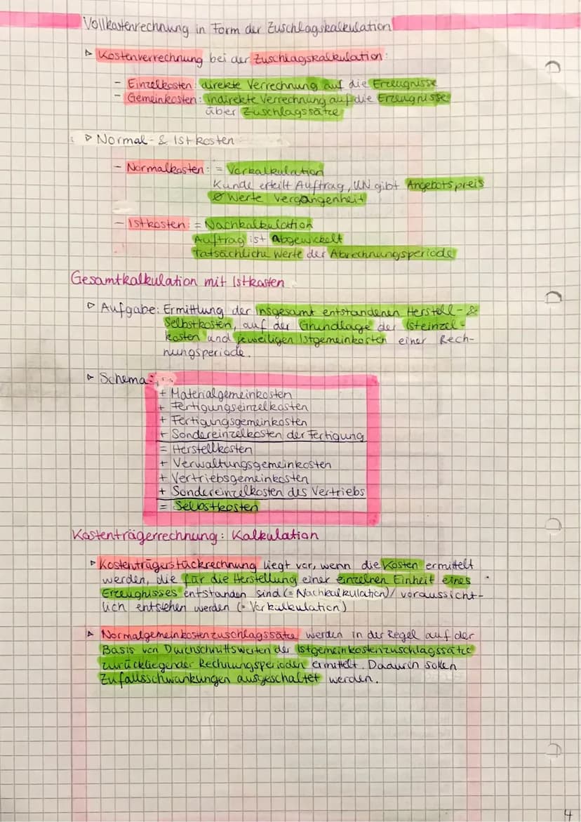 Wirtschaft KA2 ug un as
Kostenarten nach der Zurechnung auf die Kostenträger
Einzelkasten:
= Kosten, die sich aufgrund von Belegen (Stuckloh