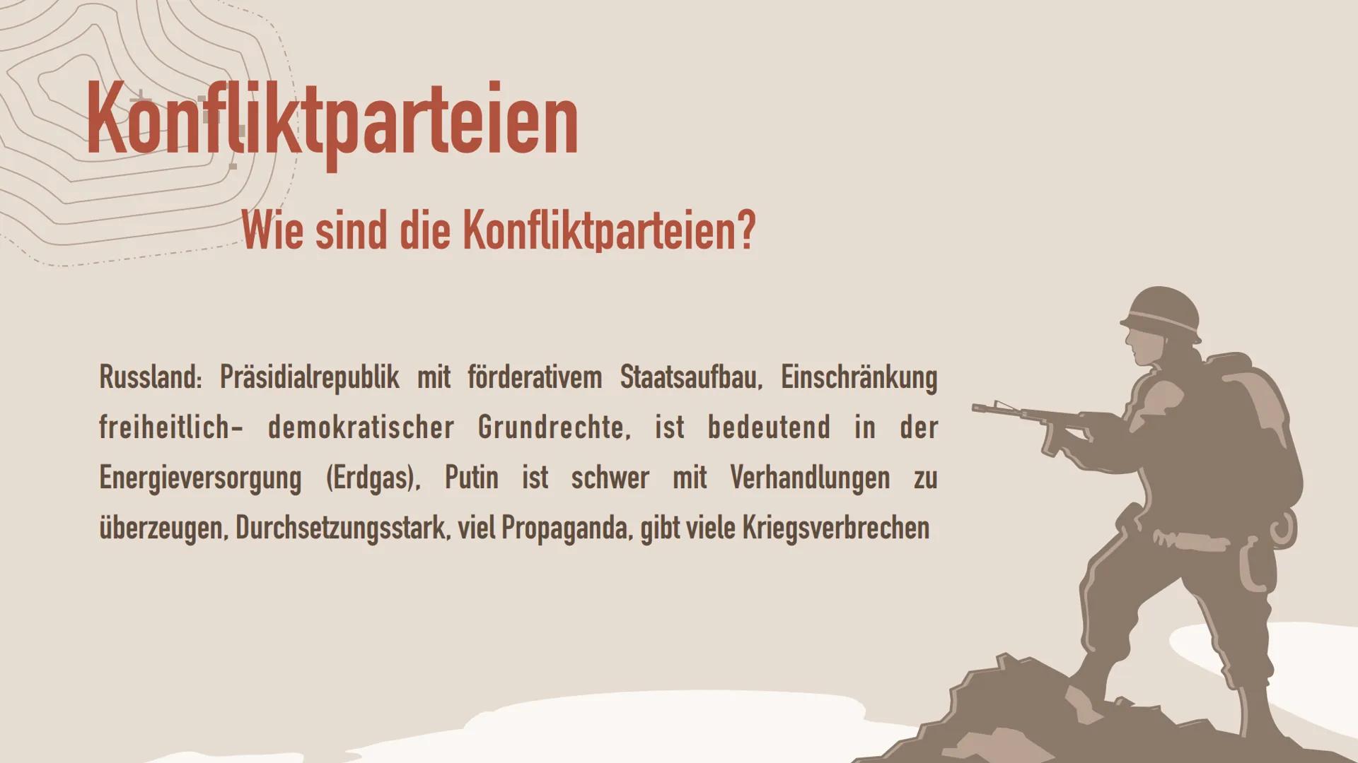 Der Ukraine Krieg Konfliktanalyse Konfliktgegenstände
Was ist der Kern des Konflikts?
Der Kern des Konflikts ist die sogenannte Krim Krise, 