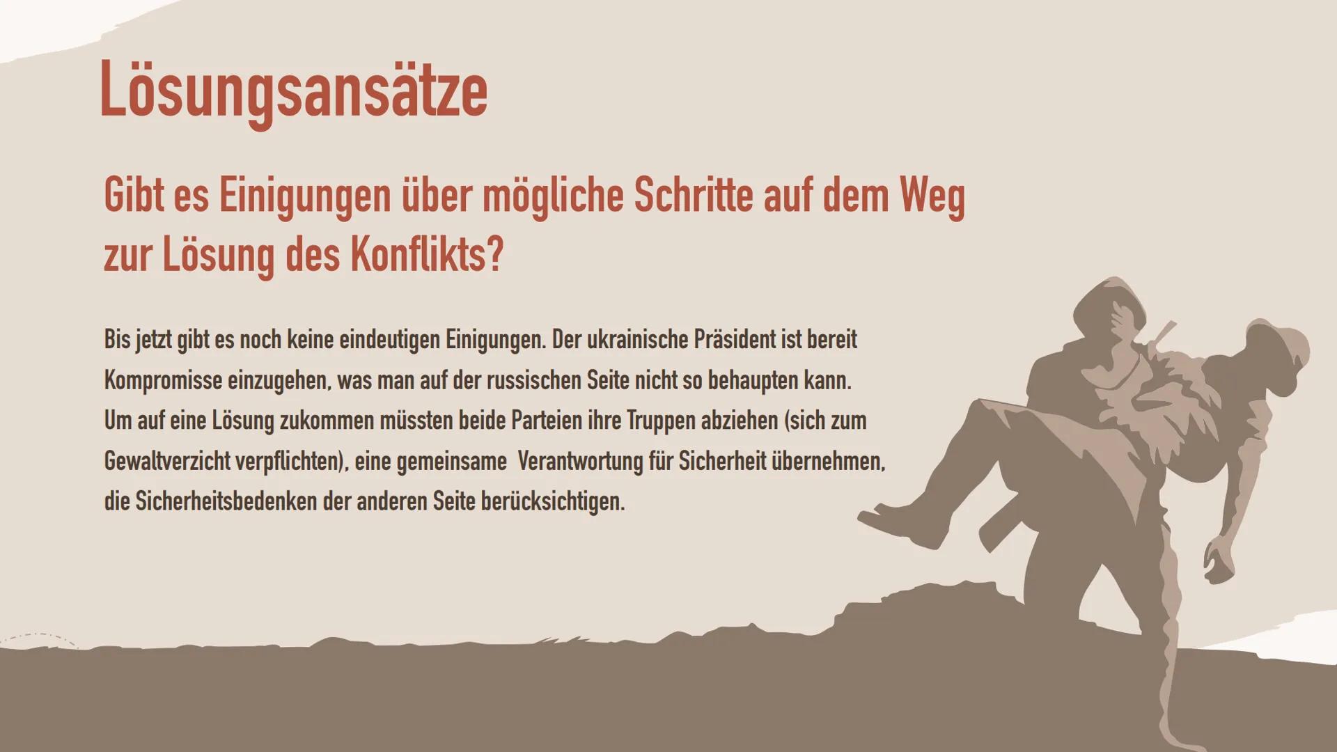 Der Ukraine Krieg Konfliktanalyse Konfliktgegenstände
Was ist der Kern des Konflikts?
Der Kern des Konflikts ist die sogenannte Krim Krise, 