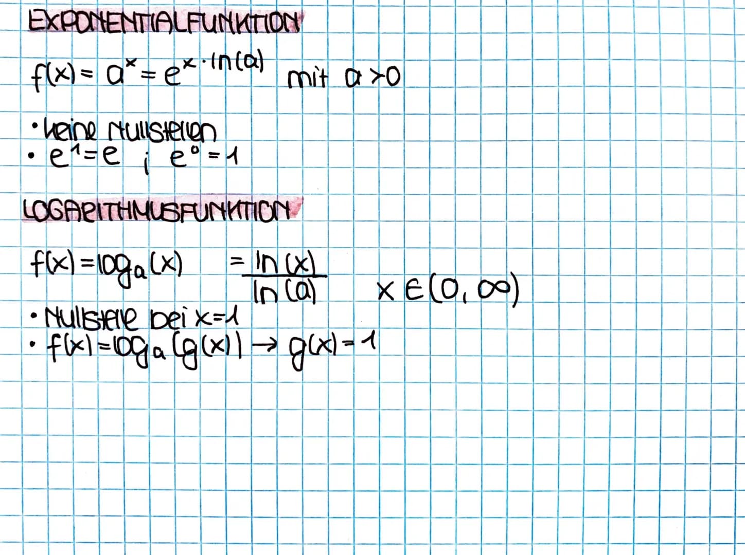 Analysis FUNKTIONEN
LINEARE FUNKTION
y=mx+b
• maximal eine Hullstelle
QUADRATISCHE FUNKTION
= ax²+bx+C a fo
Y₂_Y₁ +0
2
#0
m=x₂-x^
2
y =
• ke