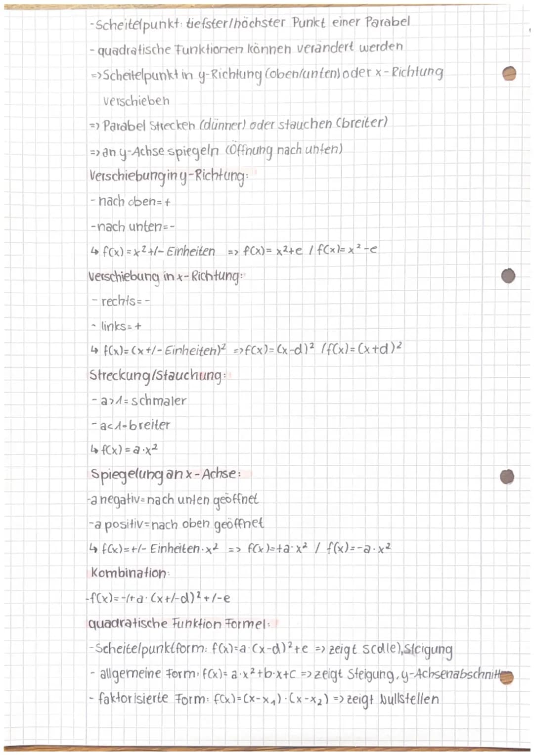 tio
onen
Inhalt-lineare Funktionen V
-quadratische Funktionen
-exponentielles wachstum
lineare Funktionen:
- steht immer ein x, niemals ein 