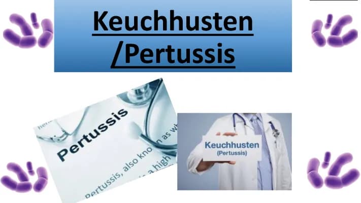 Know Alles über Keuchhusten/PowerPoint  thumbnail