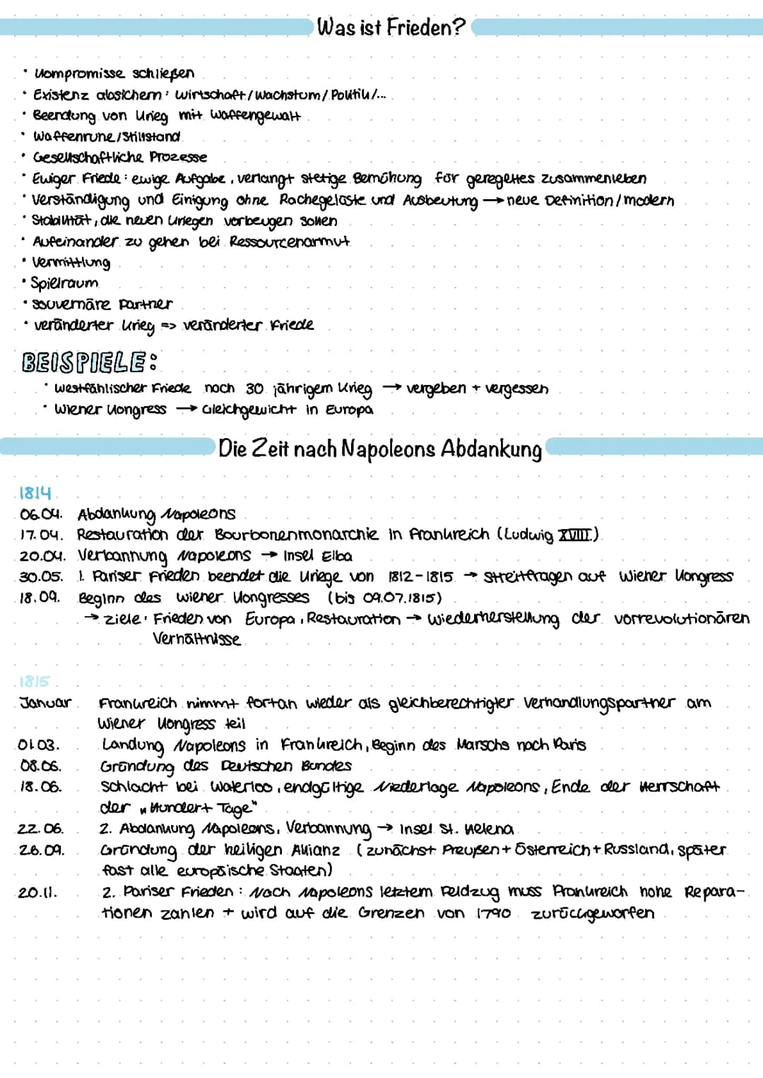 Wiener Kongress 1815 einfach erklärt – Zusammenfassung, Beschlüsse und Folgen für Deutschland