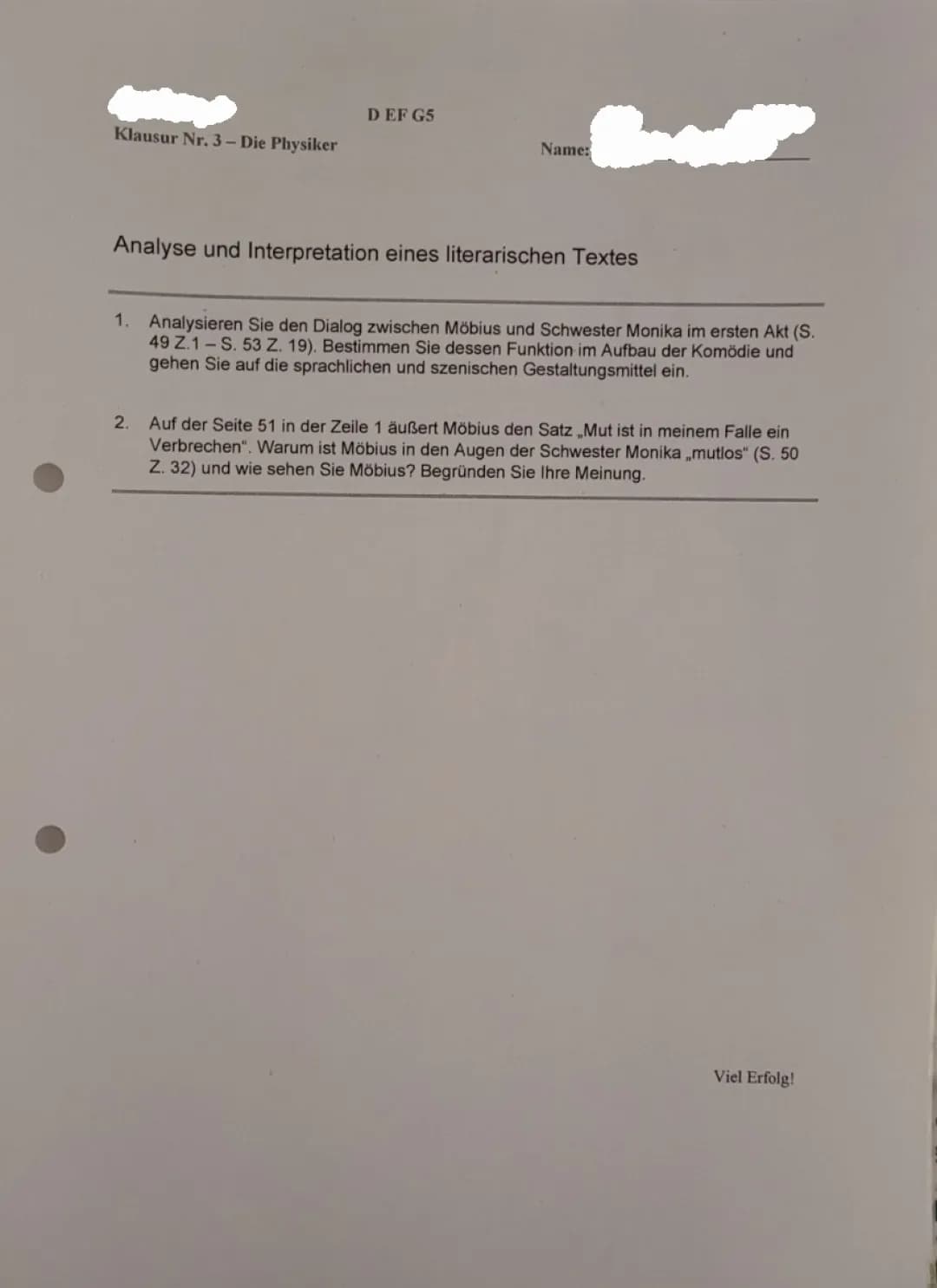 Die Physiker 