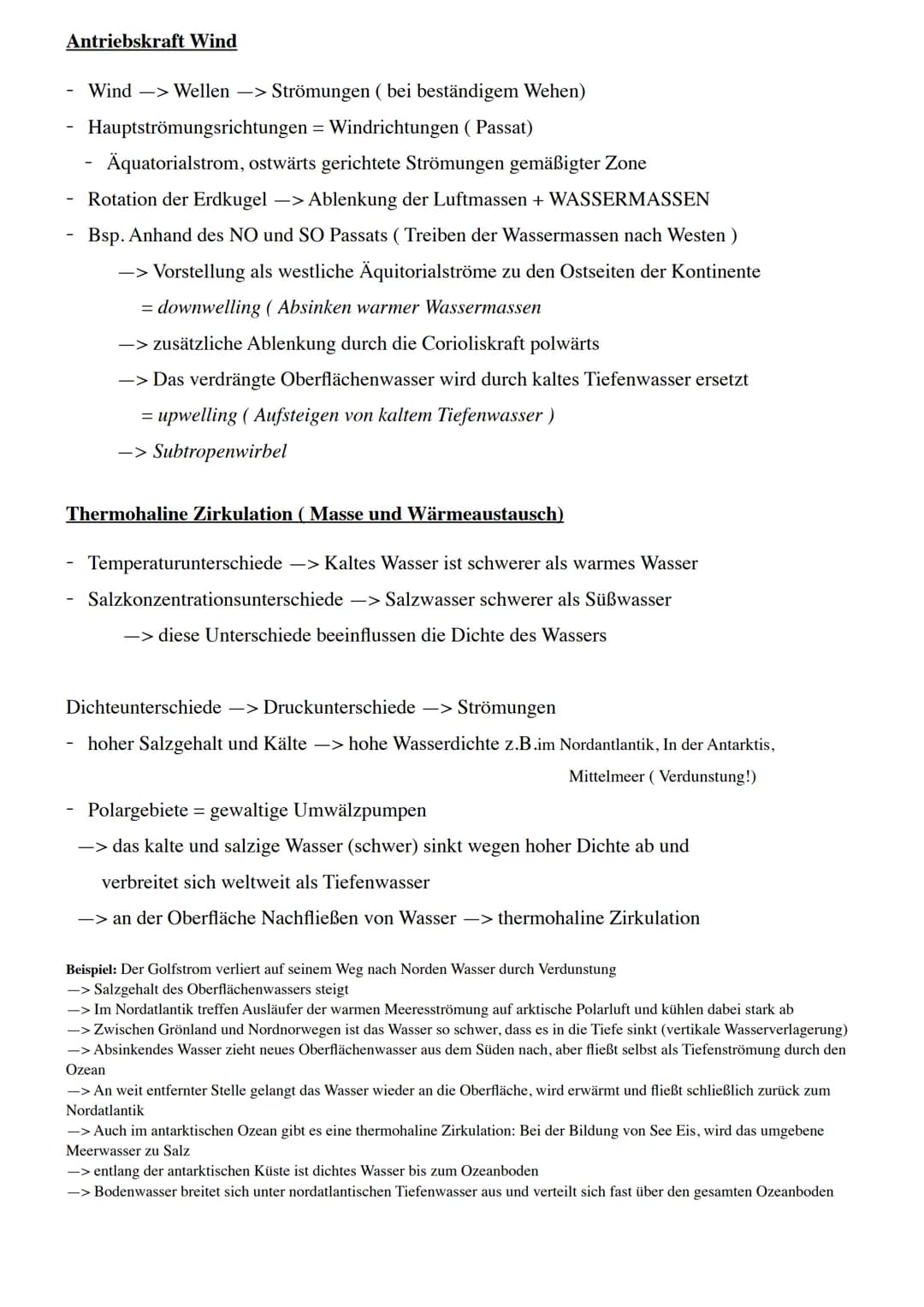 Erdkunde Zusammenfassung
10/11 marine Zirkulation
12/13 Aufbau Atmosphäre
26/27 El Nino
28-31 Wettergeschehen
38/39 Interpretation Klimadiag