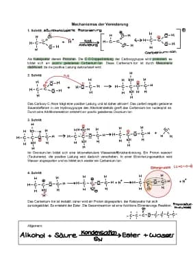 Know Mechanismus der Veresterung thumbnail