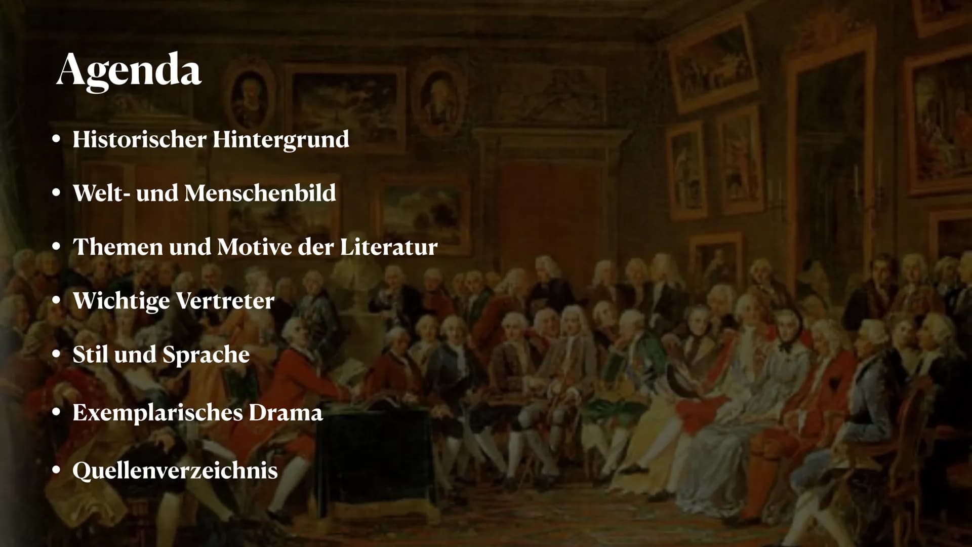 AUFKLÄRUNG
1720-1800
,,Aufklärung ist der Ausgang des Menschen aus
seiner selbstverschuldeten Unmündigkeit."
PRÄSENTIERT VON MELEK KAPLAN Ag