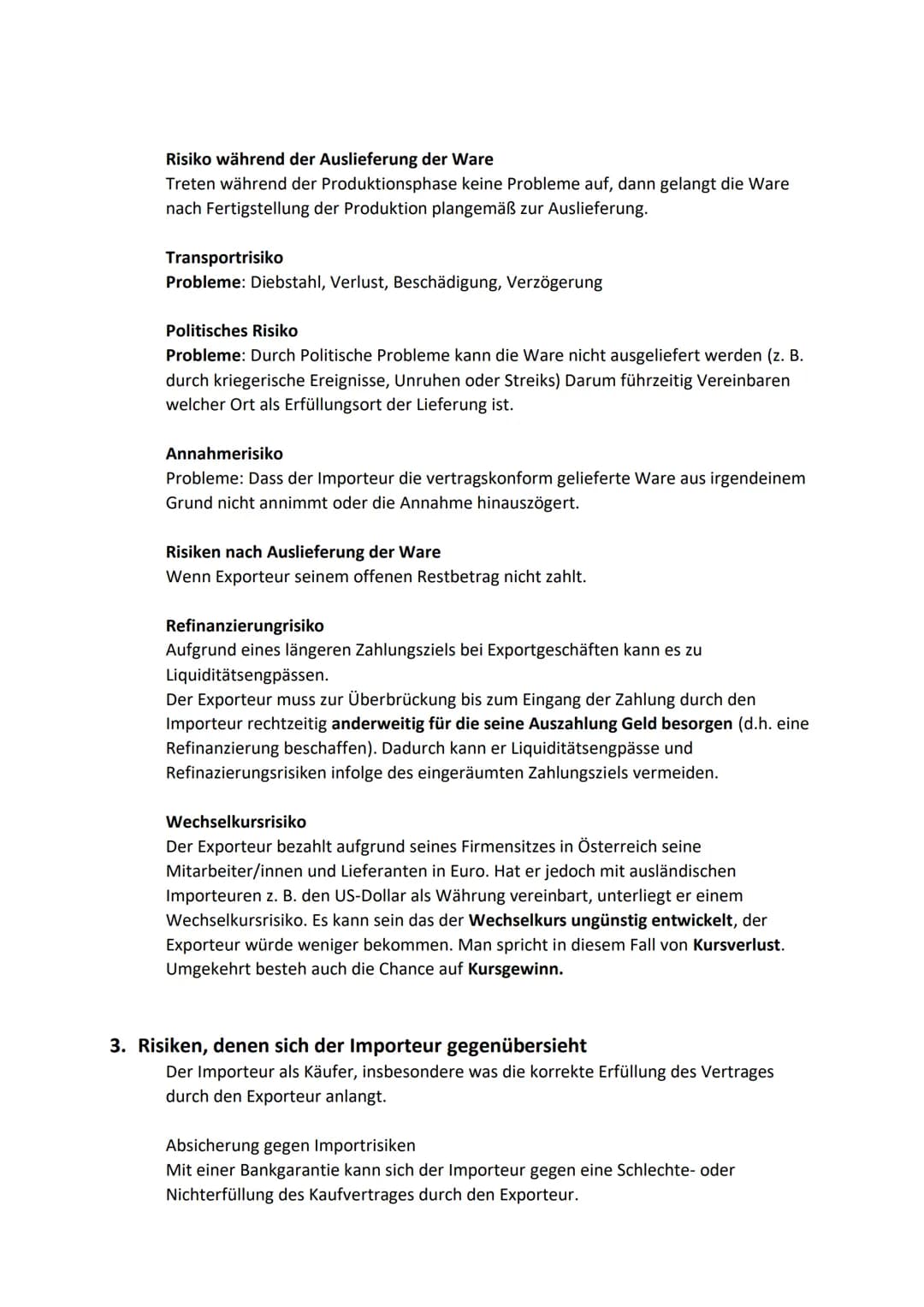 BW-Schularbeit
Internationale Geschäftstätigkeit:
1. Bedeutung des Außenhandels
Den Gütertausch, der innerhalb der Grenzen eines Staates sta