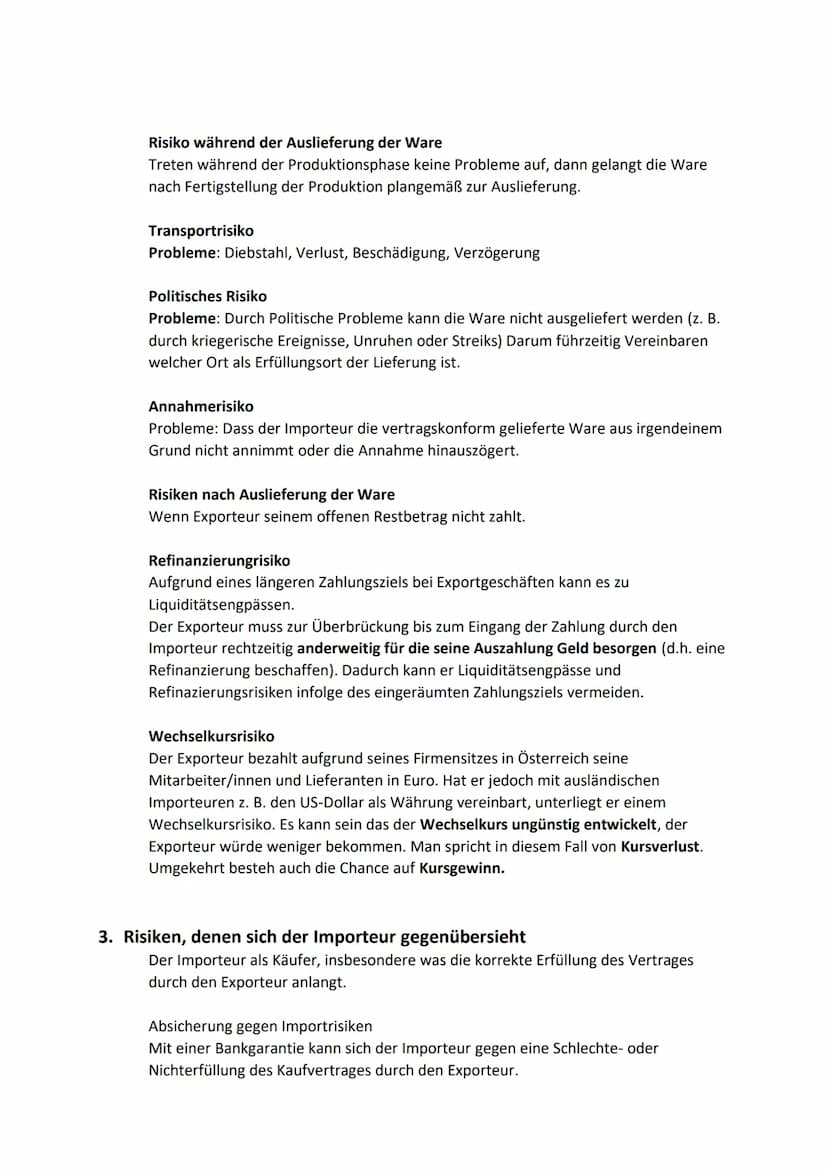 BW-Schularbeit
Internationale Geschäftstätigkeit:
1. Bedeutung des Außenhandels
Den Gütertausch, der innerhalb der Grenzen eines Staates sta