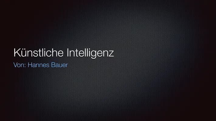 Know Künstliche Intelligenz  thumbnail