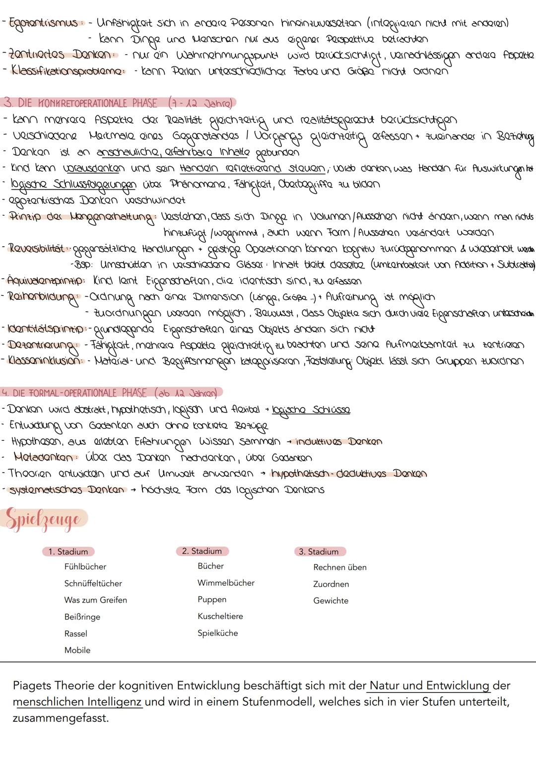 Kognitive Entwicklung
Jean Piaget
* 09.08. 1896 in
Neuenburg
Studierte Psychologie und Pädagogik
an der Uni Zürich
- seine 3 Kinder waren St
