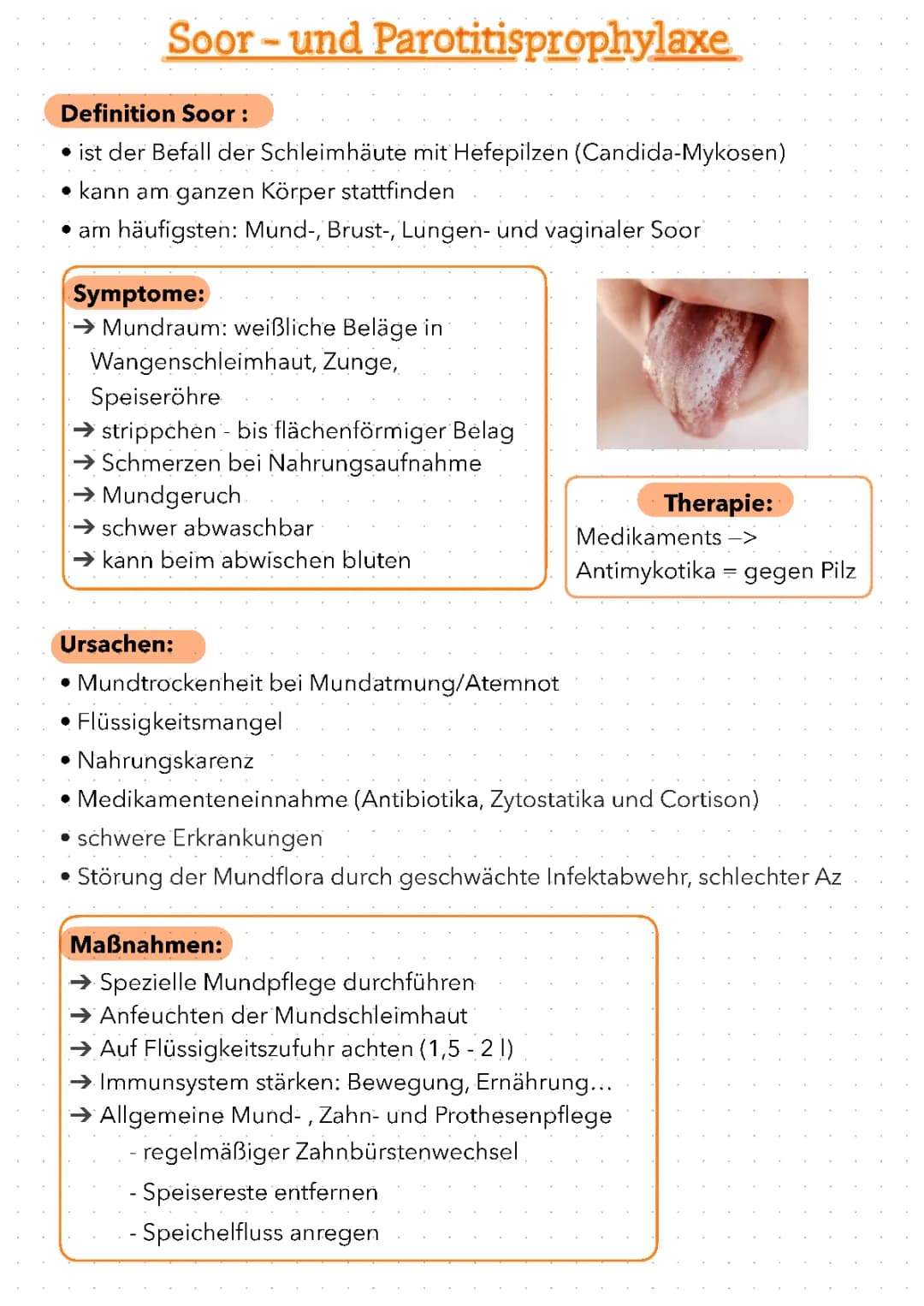 Soor und Parotitis Prophylaxe: Symptome, Bedrohungen & Hausmittel