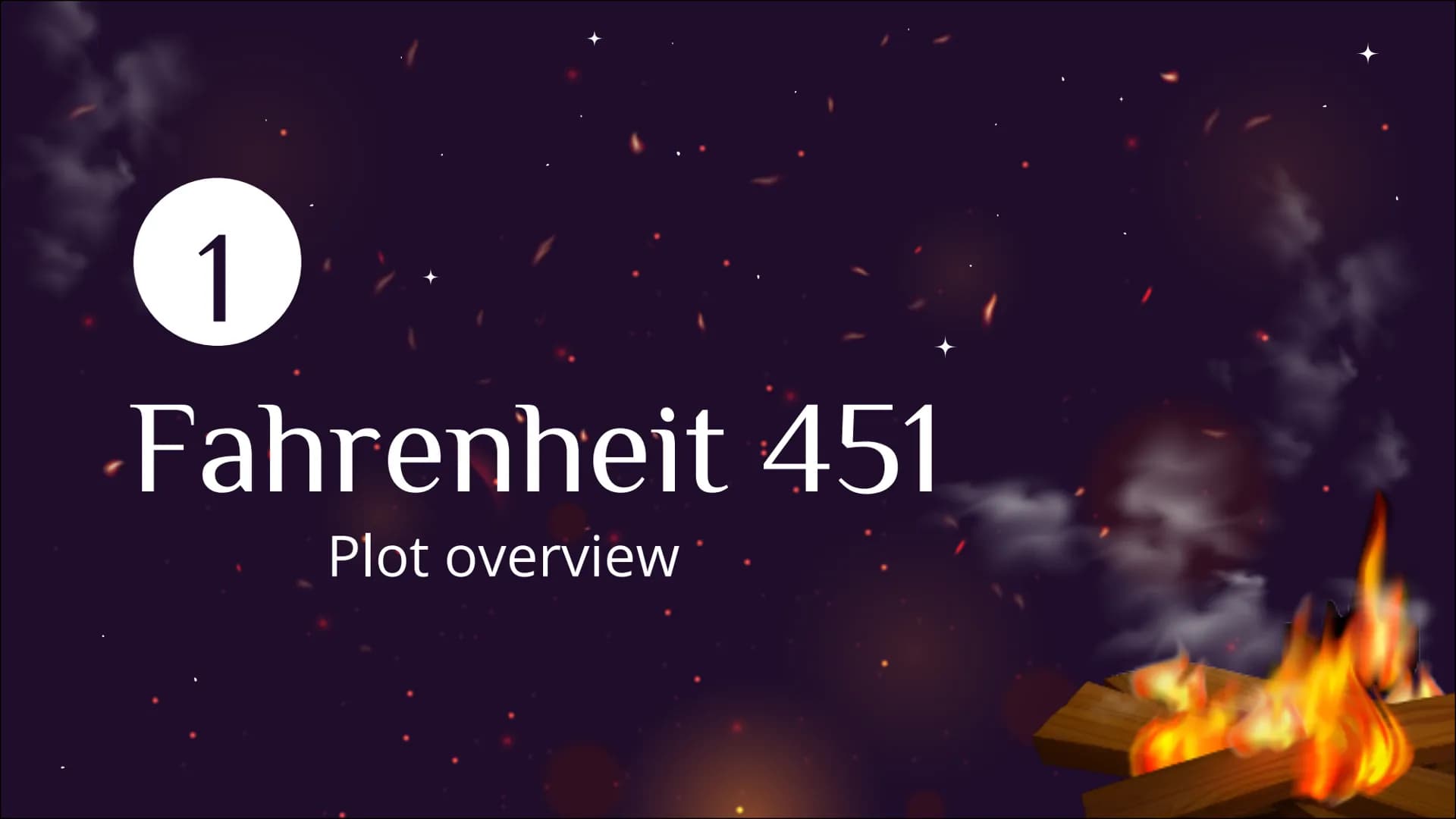 Fahrenheit 451 - Summary Notes
Notízen zu meinem Vortrag über das Buch „Fahrenheit 451" - die Notízen dienen zum
vortragen des Inhalts des B