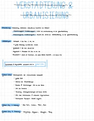 Know Verstädterung und Urbanisierung  thumbnail