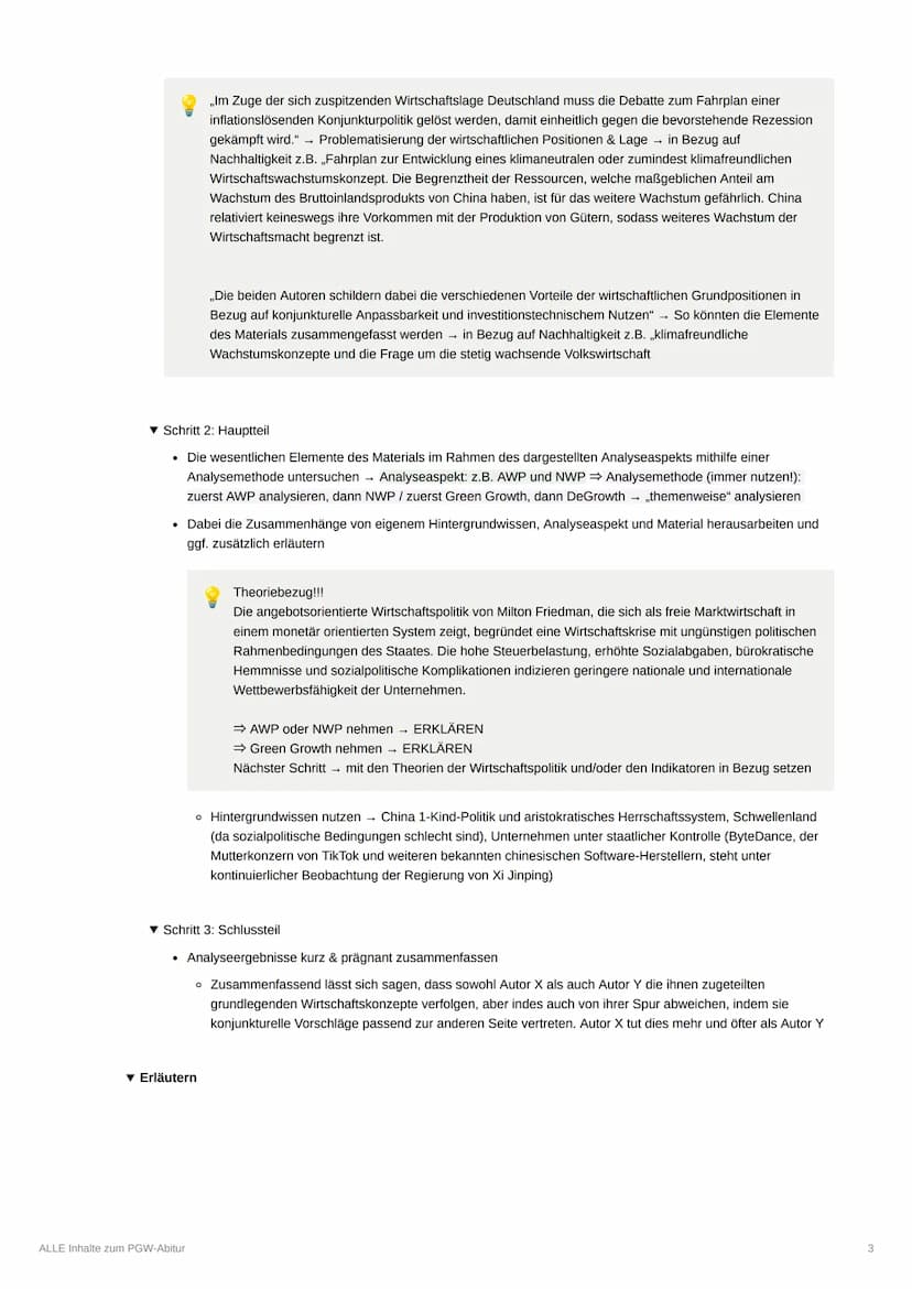 ALLE Inhalte zum PGW-Abitur
▼ Methodik&Operatoren
Eine Gesamtaufgabe bezieht sich immer auf ein Semesterthema. Aufgabe 1 in der Abiturklausu