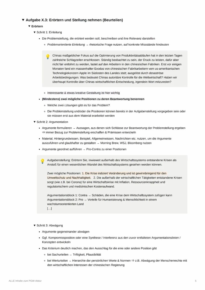 ALLE Inhalte zum PGW-Abitur
▼ Methodik&Operatoren
Eine Gesamtaufgabe bezieht sich immer auf ein Semesterthema. Aufgabe 1 in der Abiturklausu