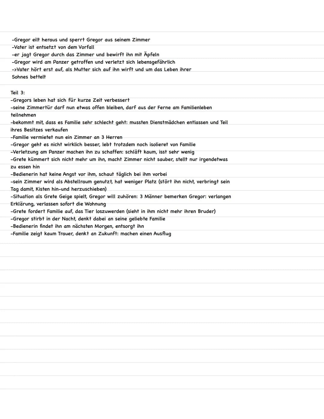  Veröffentlichung: 1915
Autor: Franz Kafka
Gattung:Erzählung
Epoche:Expressionismus
Hauptfiguren:Gregor Samsa, Grete Samsa, Mutter, Vater
Ei