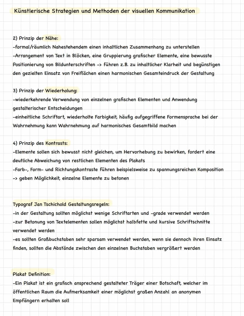 Künstlerische Strategien und Methoden der visuellen Kommunikation
Kiss-Formel:
K Keep
I it
S short and
S simple/stupid
-beschreibt die inhal
