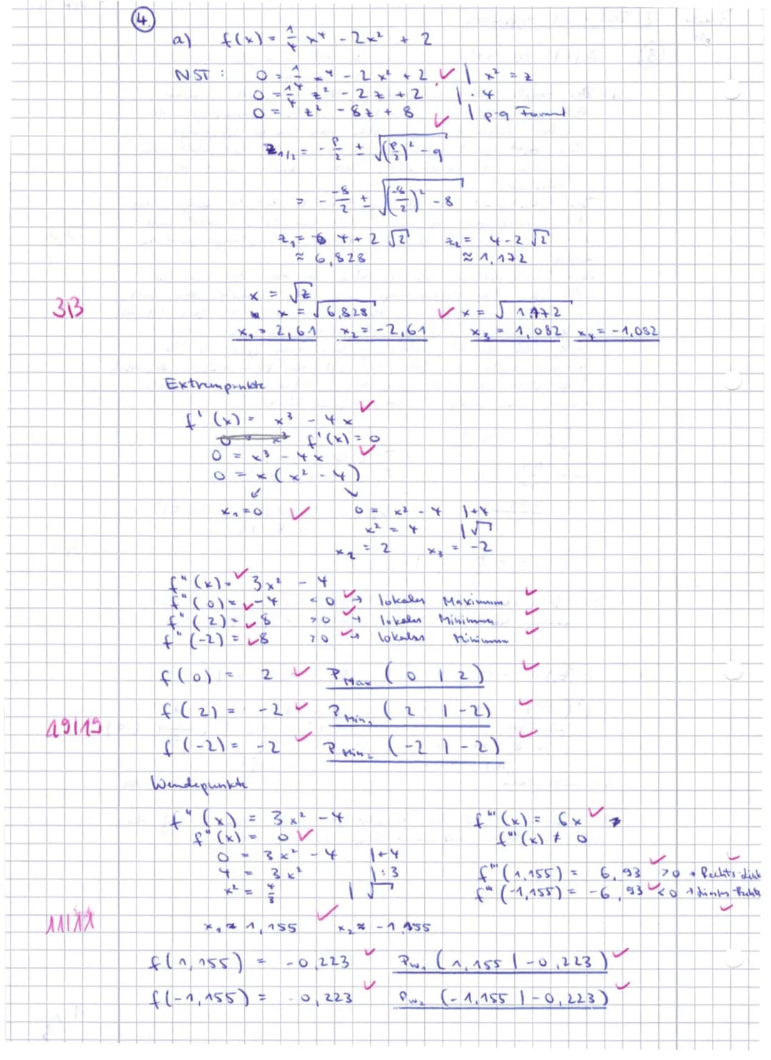 1
Fach: Mathematik
Thema: Differentialrechnung
Klausur
Datum: 04.12.2020
Klasse: 11- LK; Schuljahr: 2020/21
Bearbeitungszeit: 1. Teil: 45 Mi