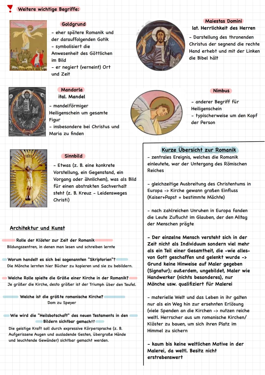 Bildende Kunst, Zusammenfassung (Romanik + Renaissance)
HP1, 1. Kursarbeit
Wortursprung im Namen der Stadt "Rom"
Wichtige Aspekte der Romani
