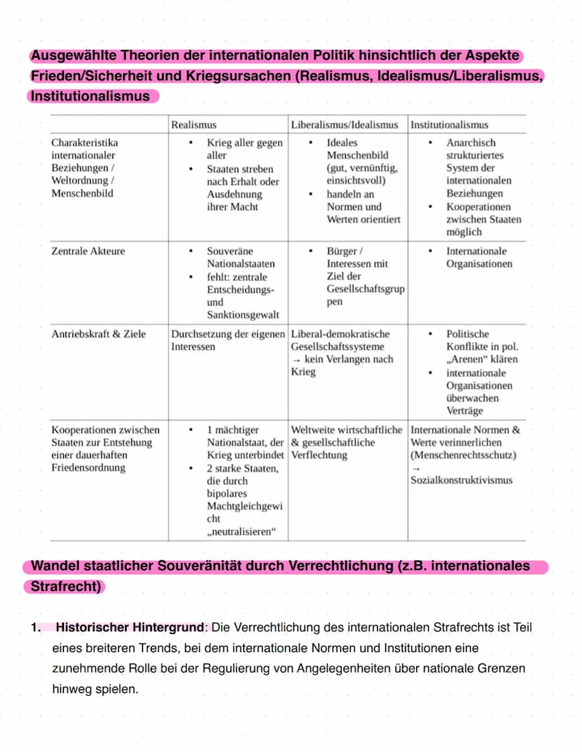 Politik und Wirtschaft Q3
Q3.1 Internationale Konflikte und Konfliktbearbeitung in einer differenzierten
Staatenwelt
Analyse eines aktuellen