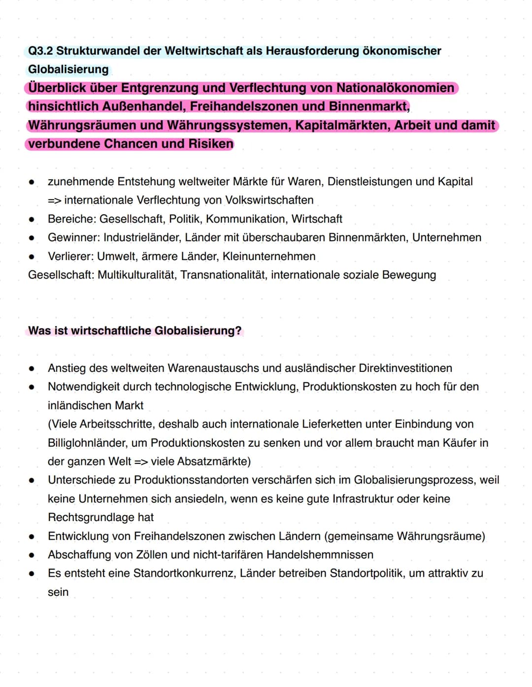 Politik und Wirtschaft Q3
Q3.1 Internationale Konflikte und Konfliktbearbeitung in einer differenzierten
Staatenwelt
Analyse eines aktuellen