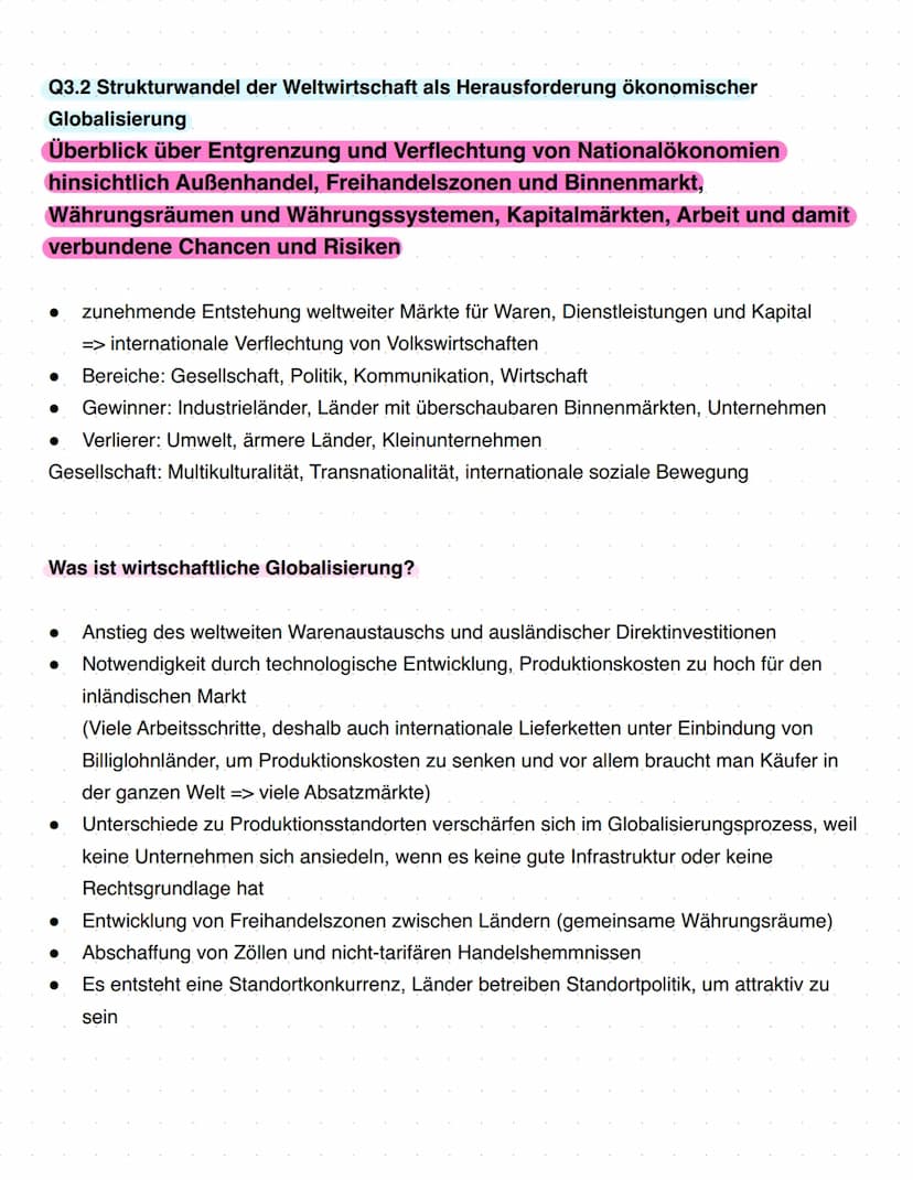 Politik und Wirtschaft Q3
Q3.1 Internationale Konflikte und Konfliktbearbeitung in einer differenzierten
Staatenwelt
Analyse eines aktuellen