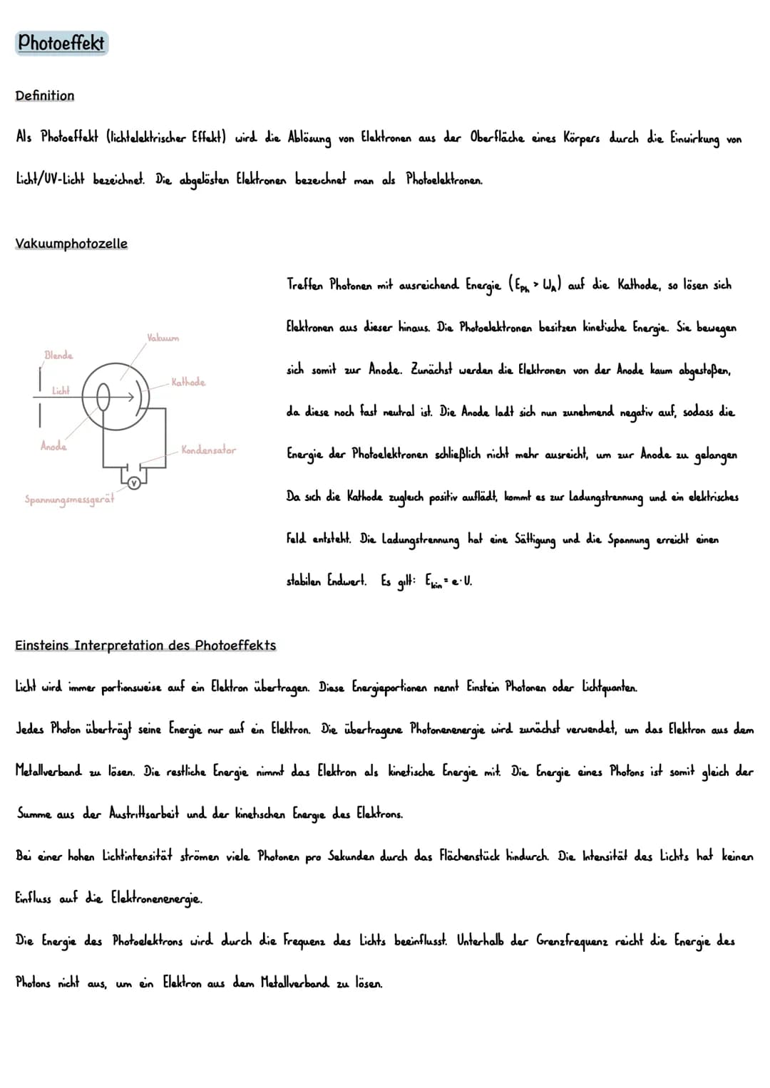 Eigenschaften
Quantenobjekte (z.B Elektronen und Photonen) verhalten sich weder wie klassische Teilchen noch wie klassische Wellen. Sie zeig