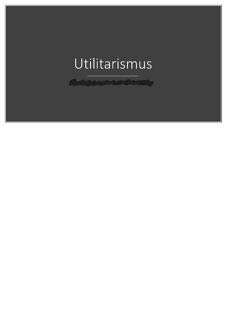 Know Utilitarismus  thumbnail