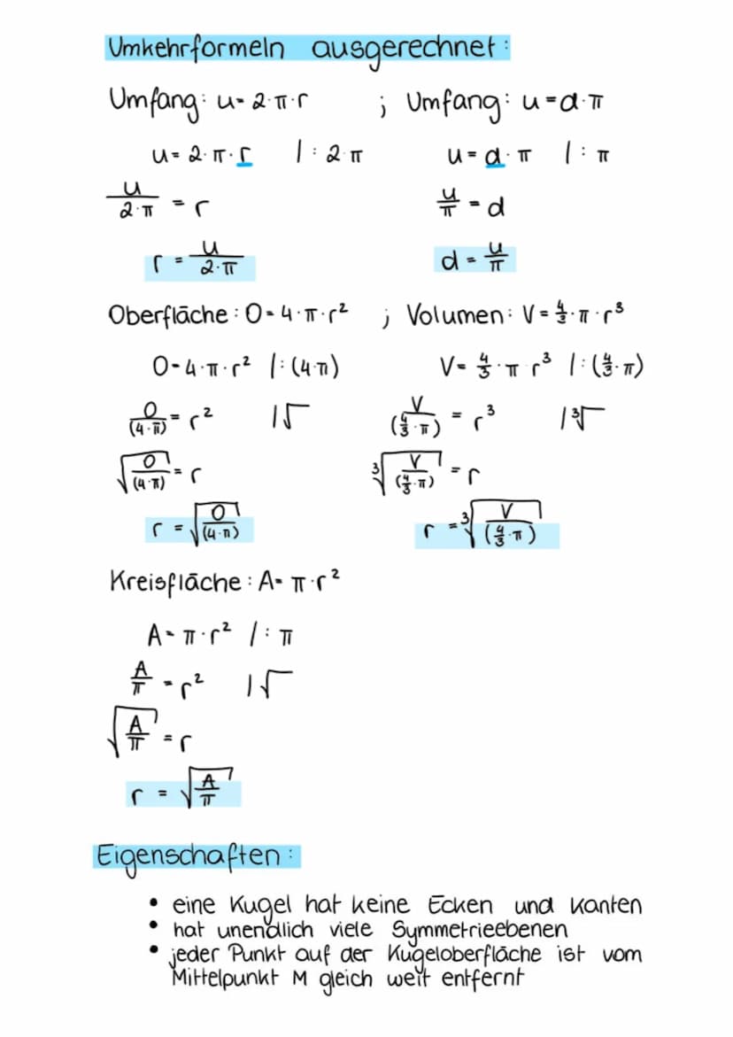 G
M
G
DREHZYLINDER
d-Durchmesser ; 0 = Oberfläche
h-Körperhöhe
ju - Umfang
V = Volumen
M = Mantelfläche
6 = Grundfläche; r = Radius (hälfte 