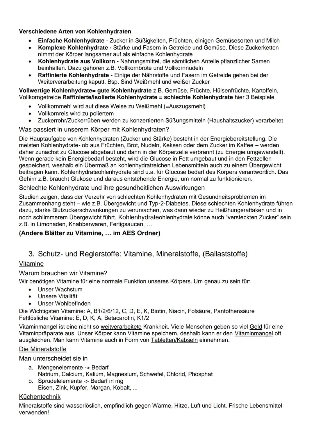 1. Baustoffe: Wasser, Eiweiß, Mineralstoffe
a. Wasser = Unser Körper besteht zu 60%-65% aus Wasser. Es ist Bestandteil aller
Körperflüssigke