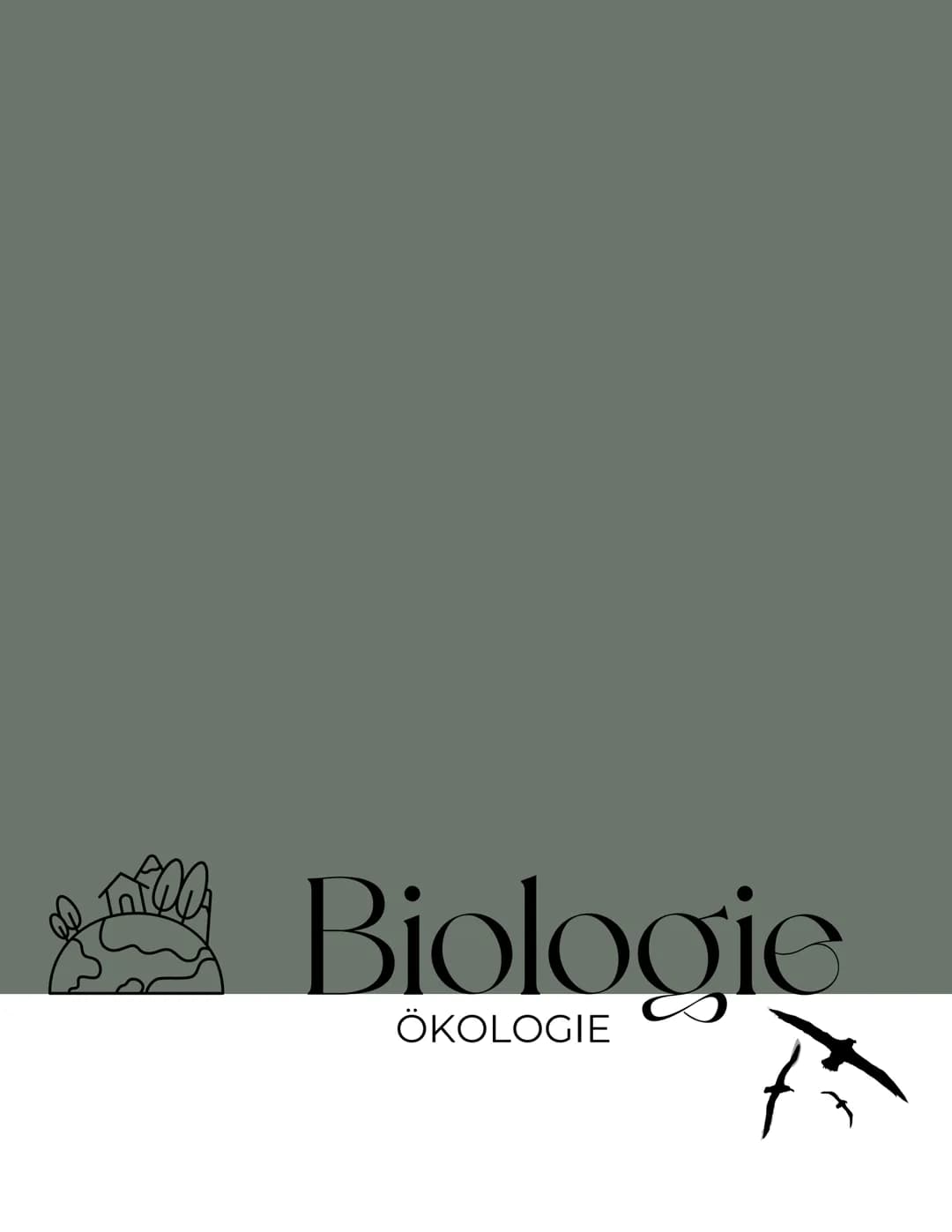 Biologie
ÖKOLOGIE Ökologie
Umweltfaktoren und ökologische
Potenz
Dynamik von Populationen
Stoffkreislauf und Energiefluss
Mensch und Ökosyst