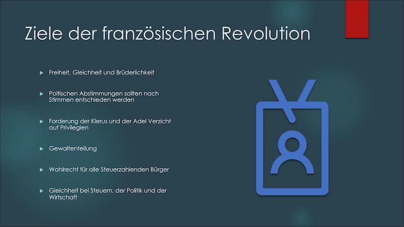 Die französische
Revolution
DER VORREITER DER EUROPÄISCHEN DEMOKRATIE 1. Ausgangslage
2. Die drei Stände
Inhaltsverzeichnis
3. Ursache für d