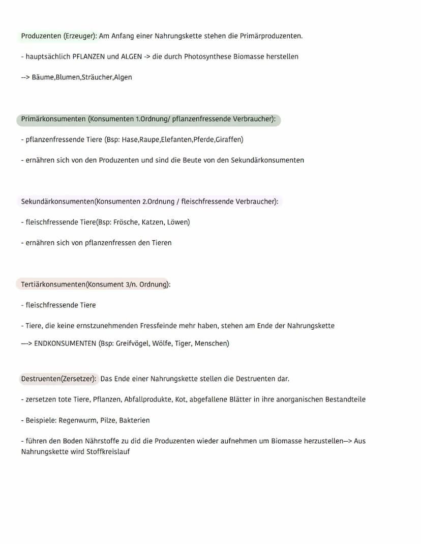 Ökologie
Ökosystem
Biotop
(Lebensraum einer
Artengemeinschaft)
besteht aus :
- Niederschlag
- Wind
Abiotische Umweltfaktoren
Biozönose
(Arte