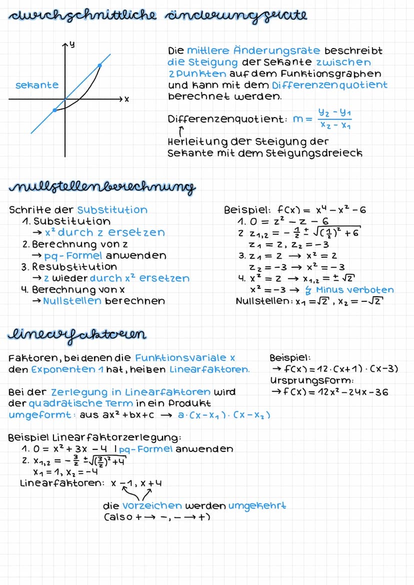 symmetrie bei funktionen
y
\-----/
2
→ X
f(-x) = f(x)
→x
f(-x) = f(-x)
Eine Funktion f ist achsensymmetrisch
zur y-Achse, wenn f(-x) = f(x) 