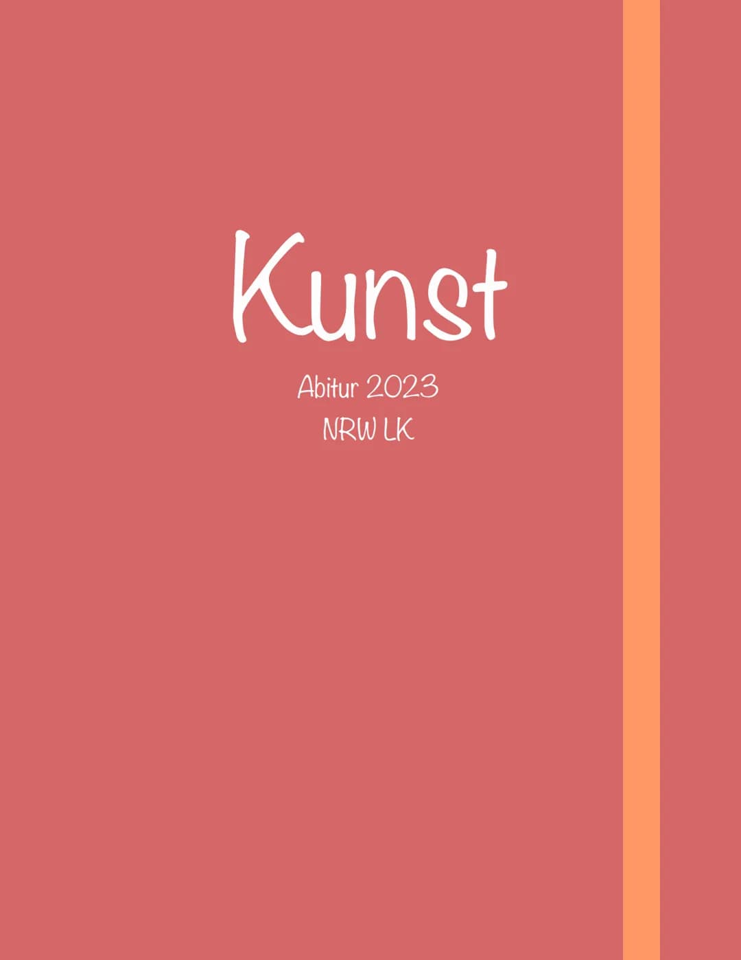 Kunst
Abitur 2023
NRW LK -KUNSTEPOCHEN
VON DER ANTIKEE BIS IN DIE HEUTIGE. GEGENWART.
v.Chr.
3000
1000
500
ANTIKE
-3000 v.Chr.- 300 n.Chr
wa