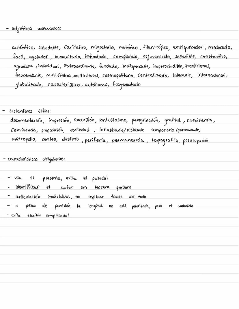 1. Formular
Preparación sistematica para el examen
resumen
a) introducción:
texto
EI
dop.ej. de
publicado
(C...»).
El texto trata de ...
Usa