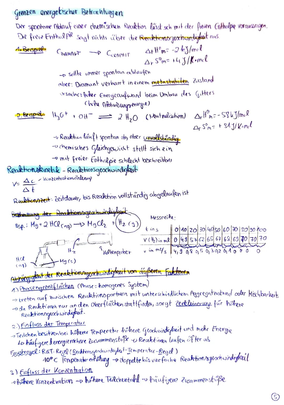 Chemishe Chergilink
= Teilgebiet der physikalischen Chemie, das sich mit Energieanderungen während
chemischer Reaktionen beschäftigt
Arten v